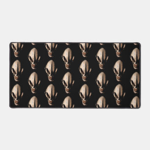 Alien Skull Creepy Science Fiction Theme Schreibtischunterlage