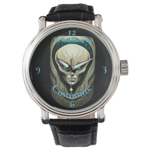 Alien skull Head Thunder_Cove Armbanduhr