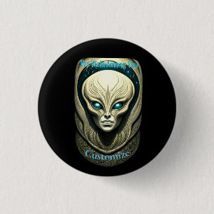 Alien skull Head Thunder_Cove Button