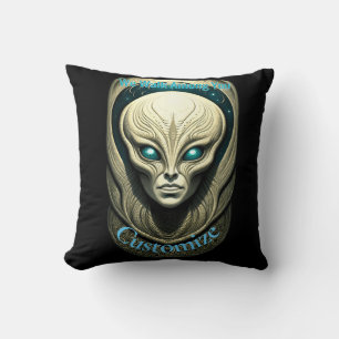 Alien skull Head Thunder_Cove Kissen