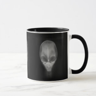 Alien Skull Röntgen Tasse