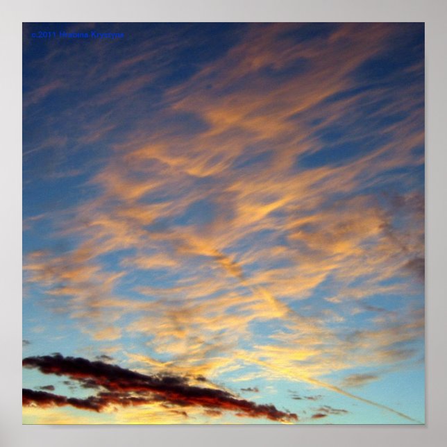 ALIEN SKY POSTER (Vorne)