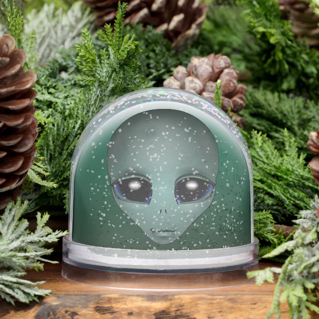 Alien Snow Globes Custom Cute Alien Snow Globes (Hiver)