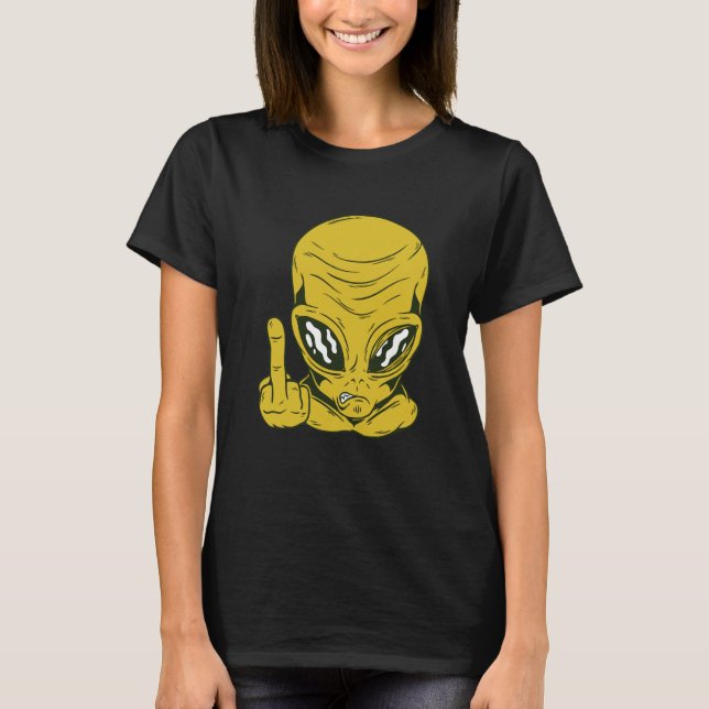 Alien space aliens  1 T-Shirt (Vorderseite)