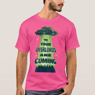 Alien Spaceship Invaders T-Shirt