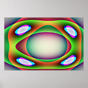 Alien Spaceship Poster