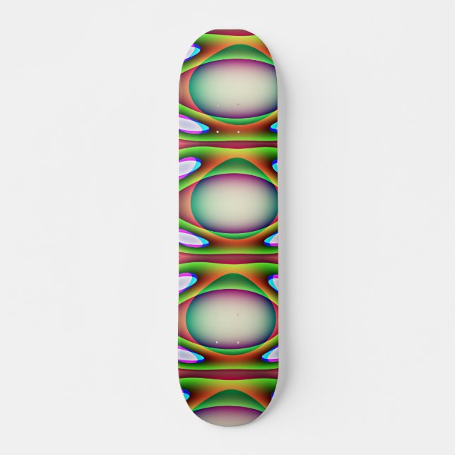 Alien Spaceship Skateboard (Vorne)