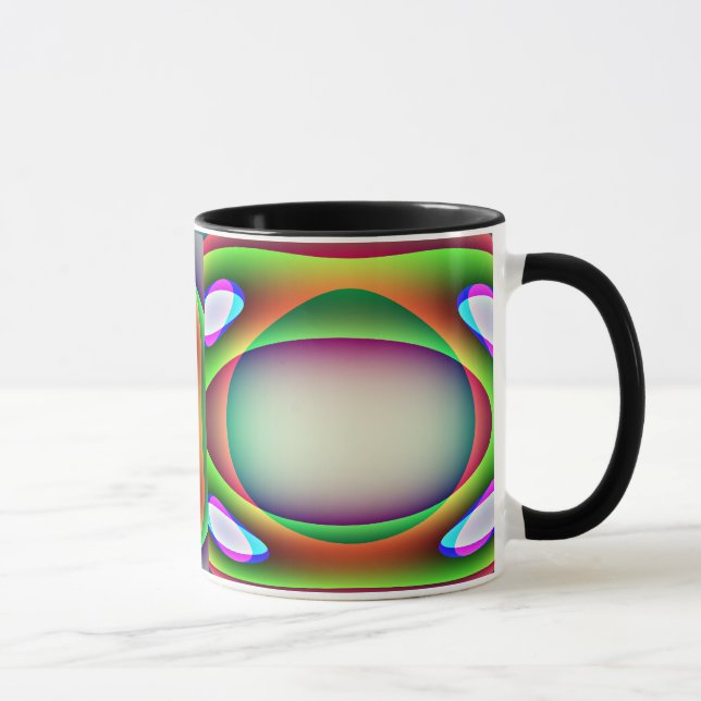 Alien Spaceship-Tasse Tasse (Rechts)