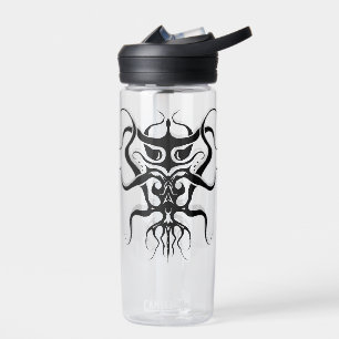 Alien Species Tribal Tattoo Design - schwarz Trinkflasche