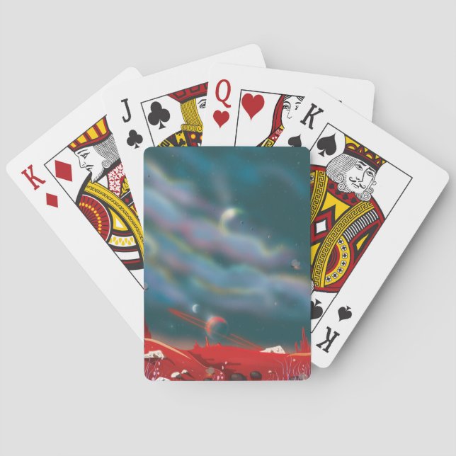 Alien Spielkarten (Rückseite)