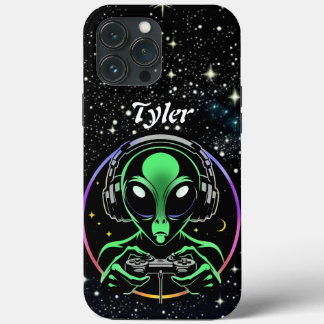 Alien spielt Videospiele | Stellar Game Smasher Case-Mate iPhone Hülle