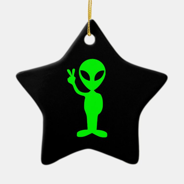 Alien Star Ornament (Vorne)