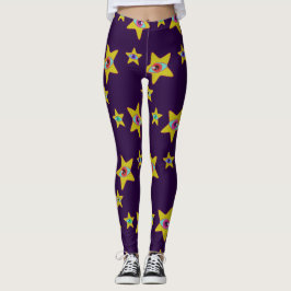 Alien Stars All StarryEyed Space Princess Mitterna Leggings