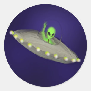 Alien Sticker