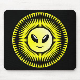 Alien Sun Mousepad