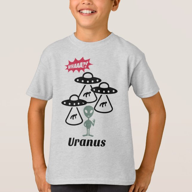 Alien-T-Shirt T-Shirt (Vorderseite)