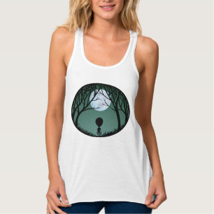 Alien tank Top Women's Friendly Alien Shirts