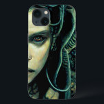 Alien Tech Girl Science Fiction Case-Mate iPhone Hülle<br><div class="desc">Fantasy Art Produkte von The Lunarium.</div>