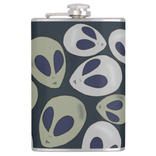 Alien Thermaltumbler Flachmann