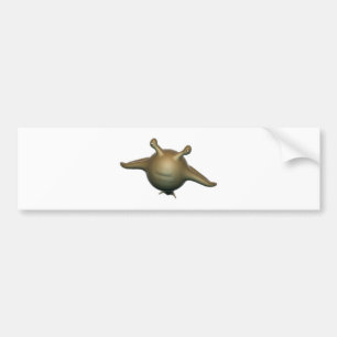 Alien Tier animal Mars Martian Autoaufkleber