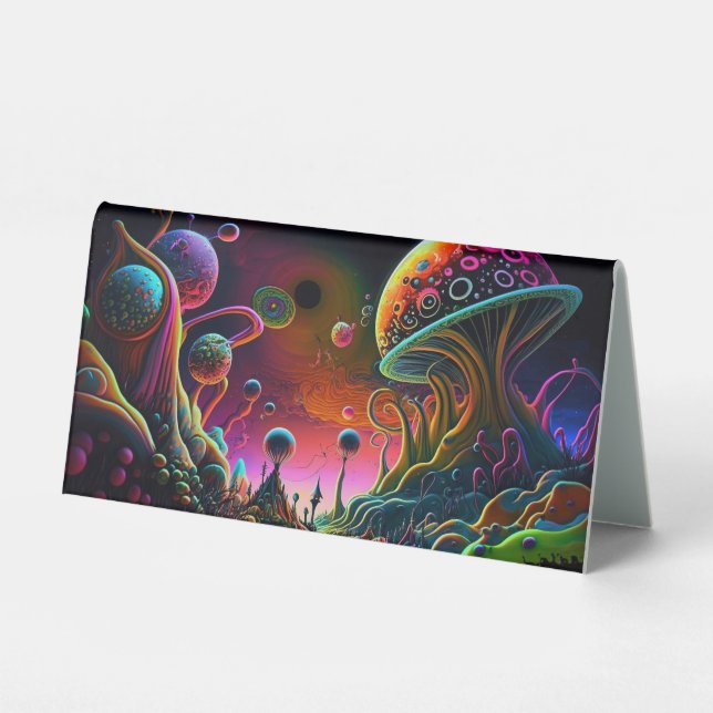 Alien Tischaufsteller (Vorderseite)