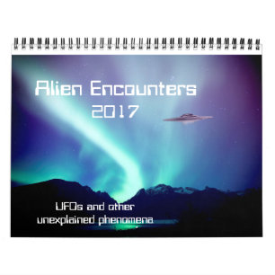 Alien-Treffen UFO-Kalender für 2017 Kalender