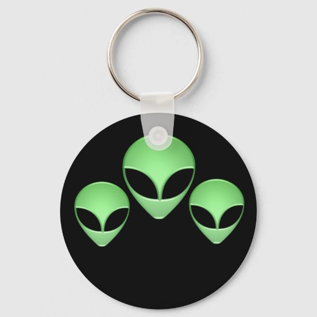Alien Trio Schlüsselanhänger (Vorderseite)
