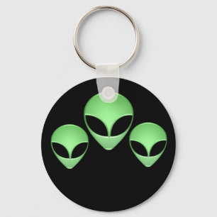 Alien-Trio-Schlüsselanhänger Schlüsselanhänger