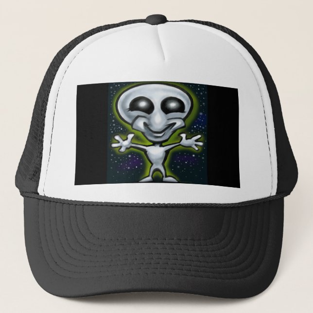 Alien Truckerkappe (Vorderseite)