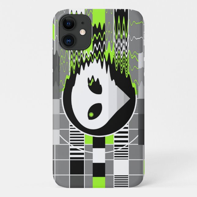 Alien TV iPhone kaum da Fall Case-Mate iPhone Hülle (Rückseite)