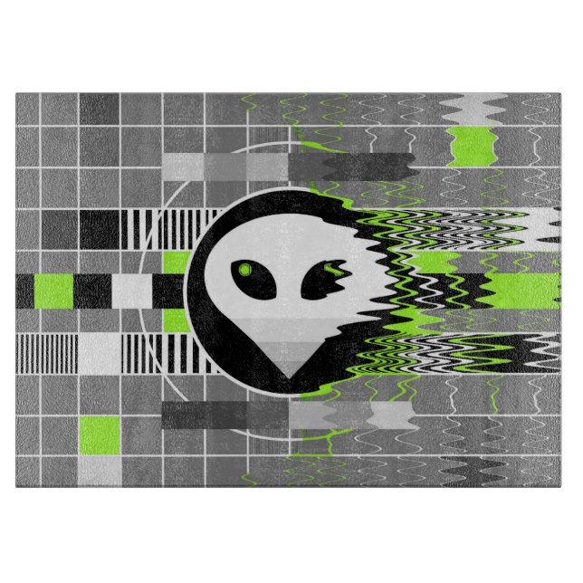 Alien TV-Schnittplatine Schneidebrett (Vorderseite)