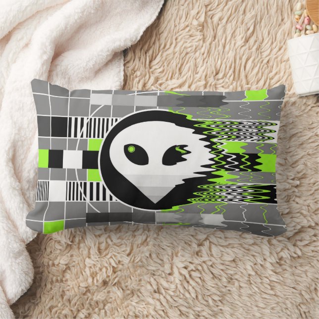 Alien TV werfen Kissen lumbar (Decke)