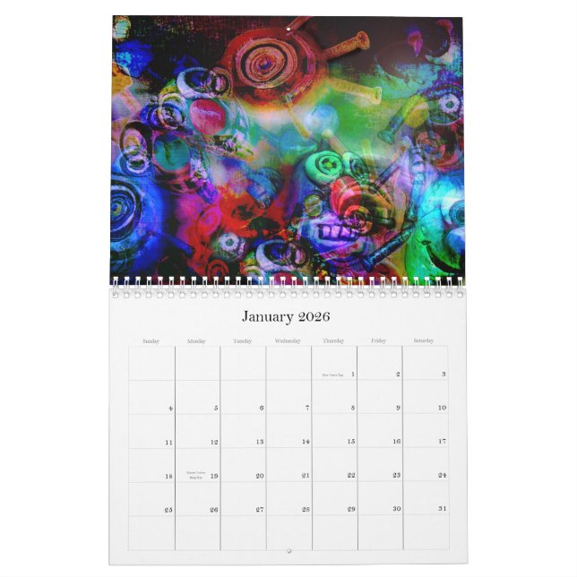 Alien u. Monster-Kalender 2010 durch Cindy Ginter Kalender (Jan 2026)