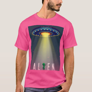 Alien über den Haushaltsplan T-Shirt