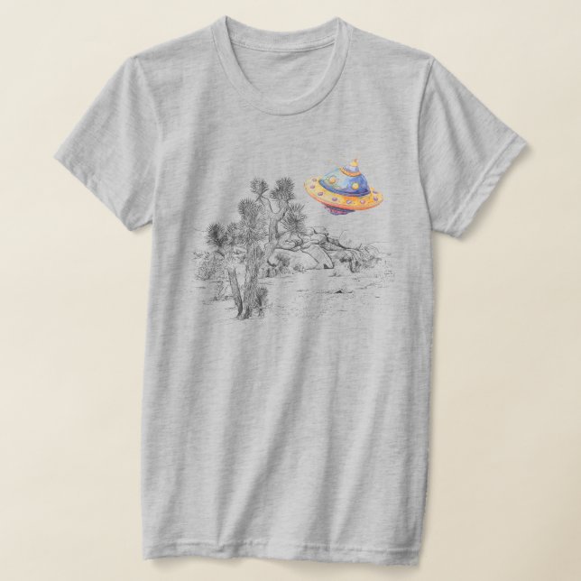 Alien übernimmt Joshua Tree T-Shirt (Ablage )