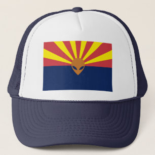 Alien UFO Arizona Truckerkappe