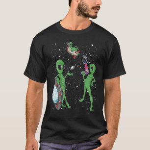 Alien Ufo Flying Object glaubt an die Fiktion der T-Shirt