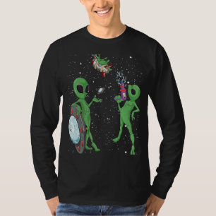 Alien Ufo Flying Object glaubt an die Fiktion der T-Shirt