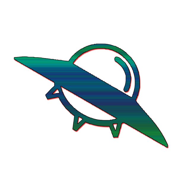 Alien UFO Ship Minimalist Mug | Sci-Fi Art Kaffeetasse (Von Creator hochgeladen)