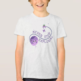 Alien UFO Star Planet Tri-Blend Shirt