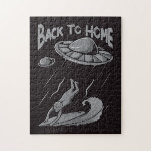 Alien ufo Surfanleitung mit Zurück zum Zuhause