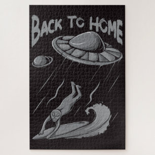 Alien ufo Surfanleitung mit Zurück zum Zuhause