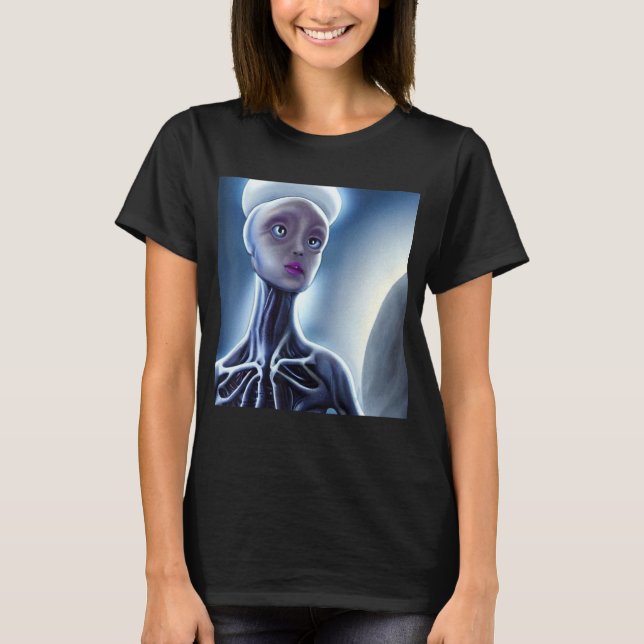Alien UFO UAP 51 Gebiet grau aus dieser Welt Kreat T-Shirt (Vorderseite)