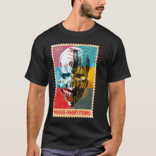 Alien und Mars Ufo Graphic Kisses aus Mars Stam T-Shirt