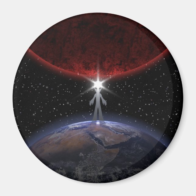 Alien unter den Planeten Magnet (Vorne)