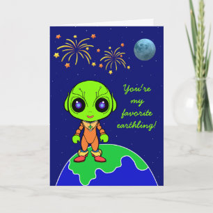 Alien-Valentinskarte von Jo Images Ankündigung