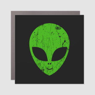 alien vert tête pour science-fiction extraterrestr