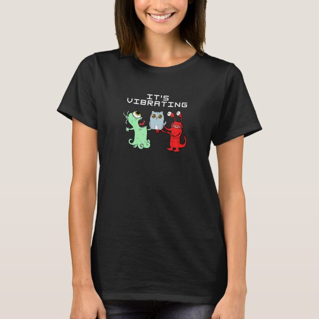 Alien Vibrating Cat fand ich seine T-Shirt (Vorderseite)