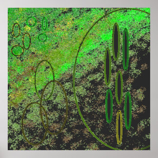 Alien Visionen Poster