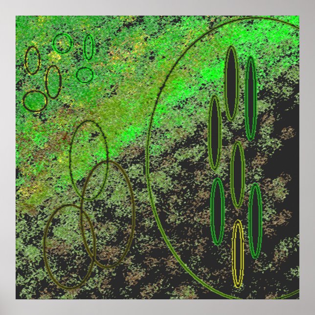 Alien Visionen Poster (Vorne)